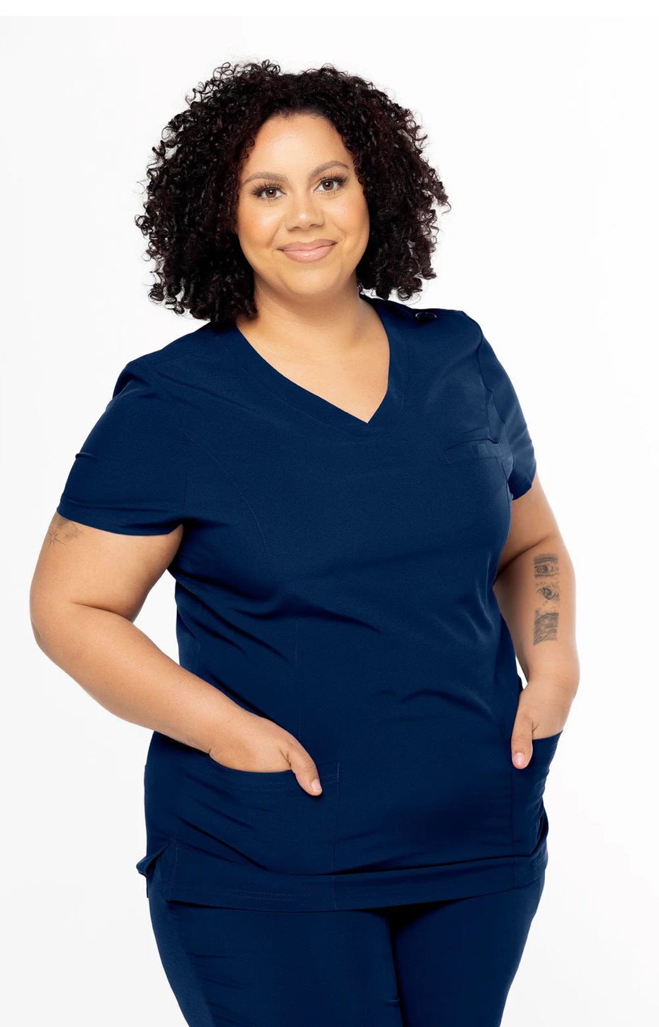 Comfort Collection V-Neck Tops XS-XL