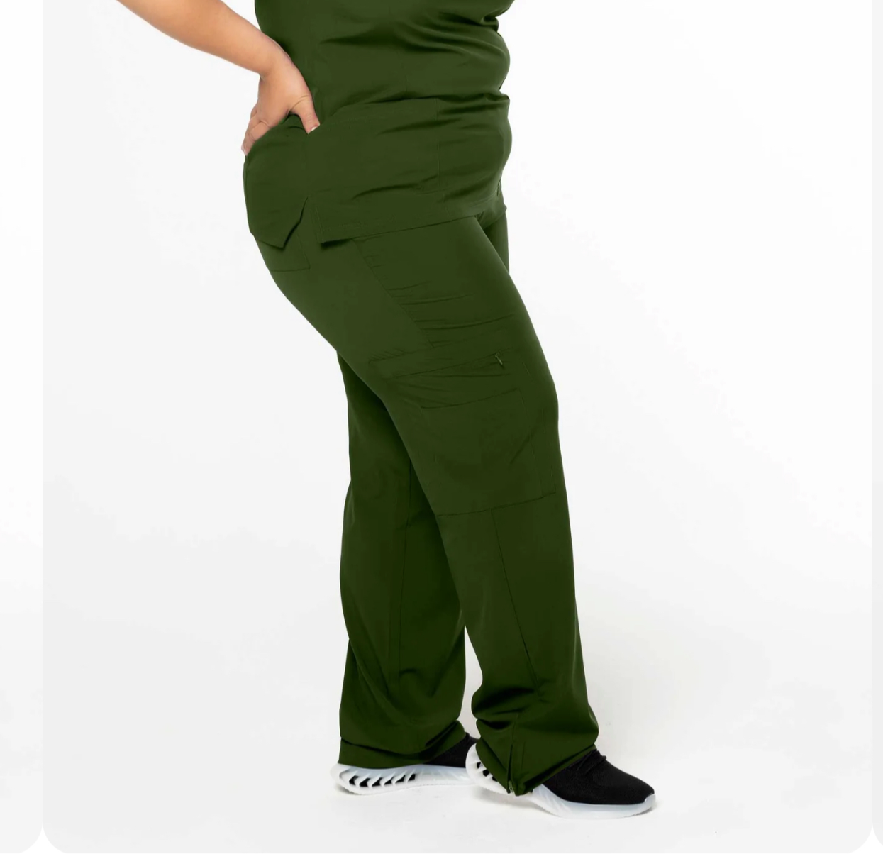 Comfort Collection Zippered Leg Pants Tall, Petite