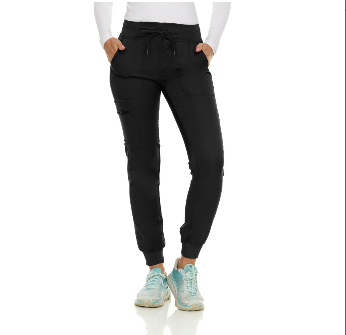 Women Zippered MediChic Jogger Set