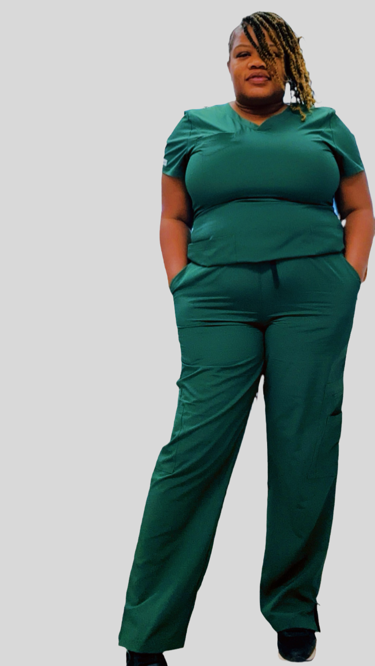 Comfort Collection Zippered Leg Pants Tall, Petite