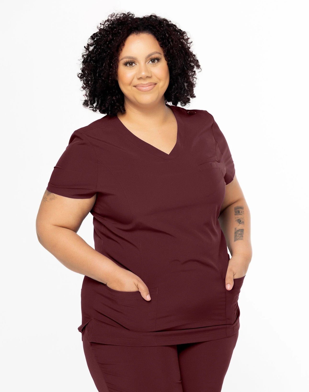 Comfort Collection V-Neck Tops 2X-5X