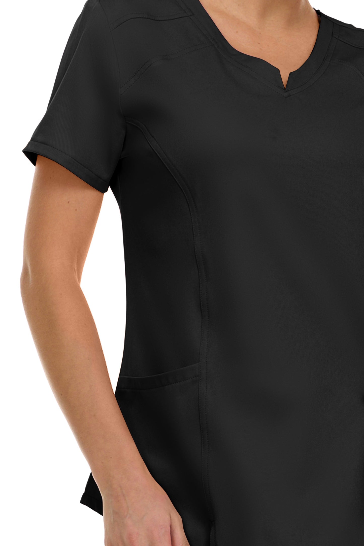 Medichic V-Neck Notched Jogger Set