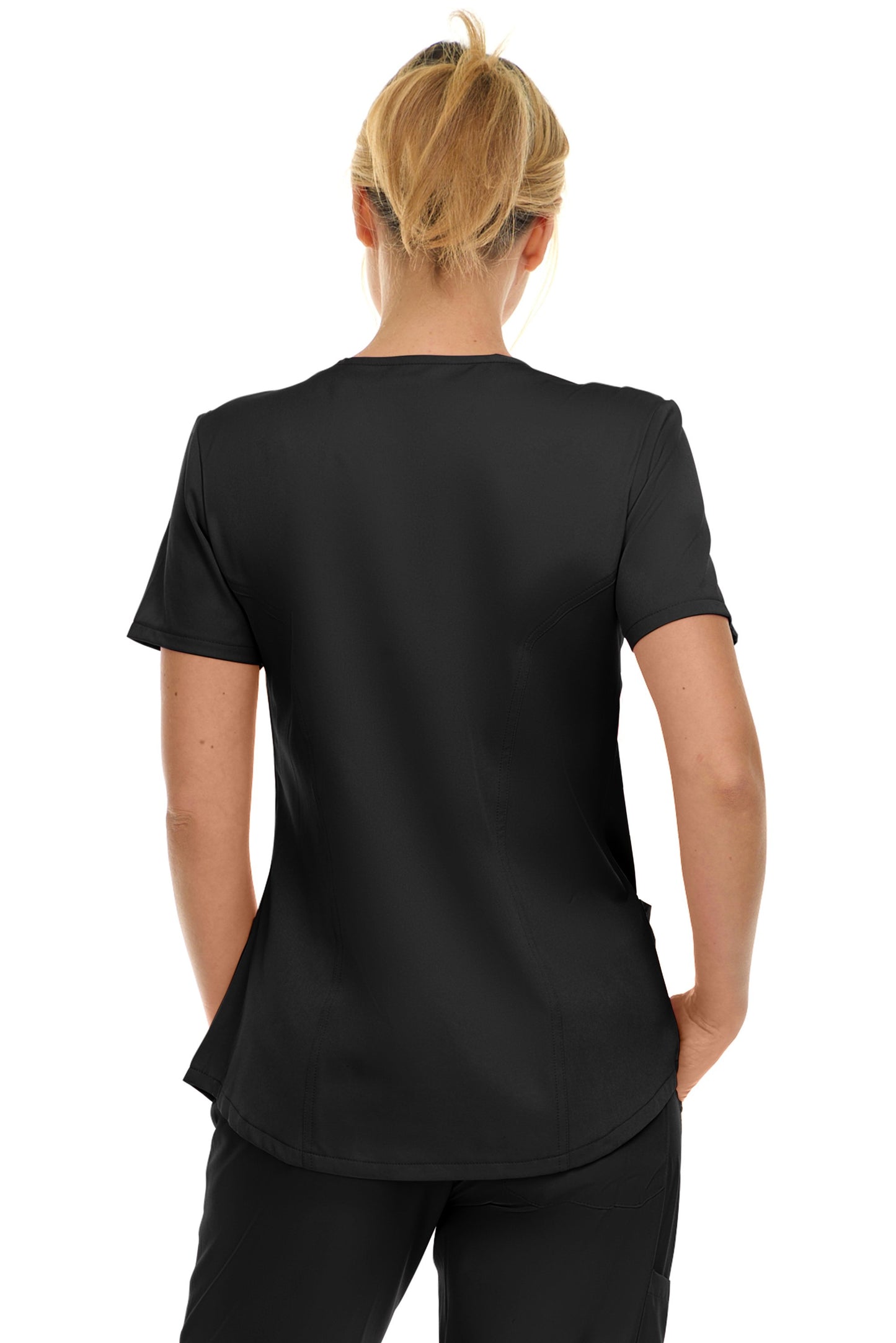 Medichic V-Neck Notched Jogger Set